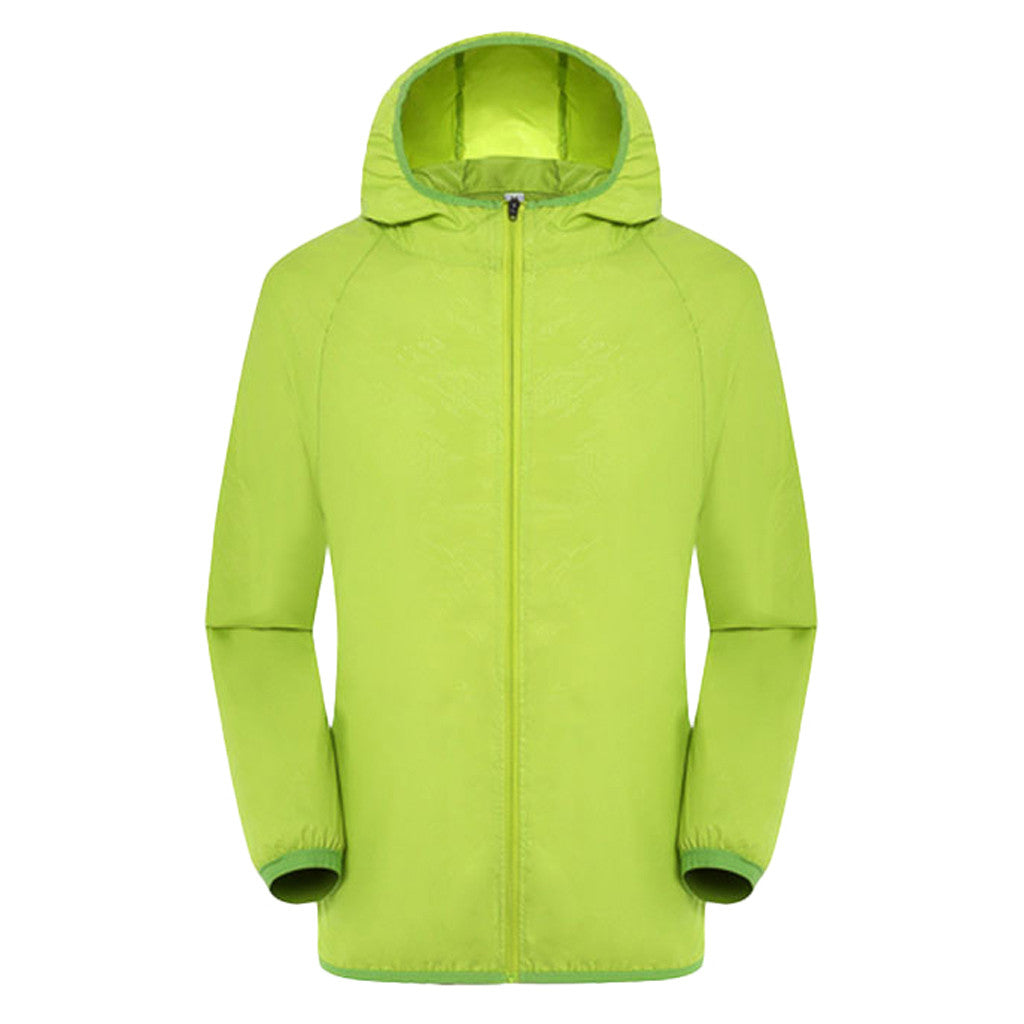 Outdoor sunscreen clothing men's skin trench coat