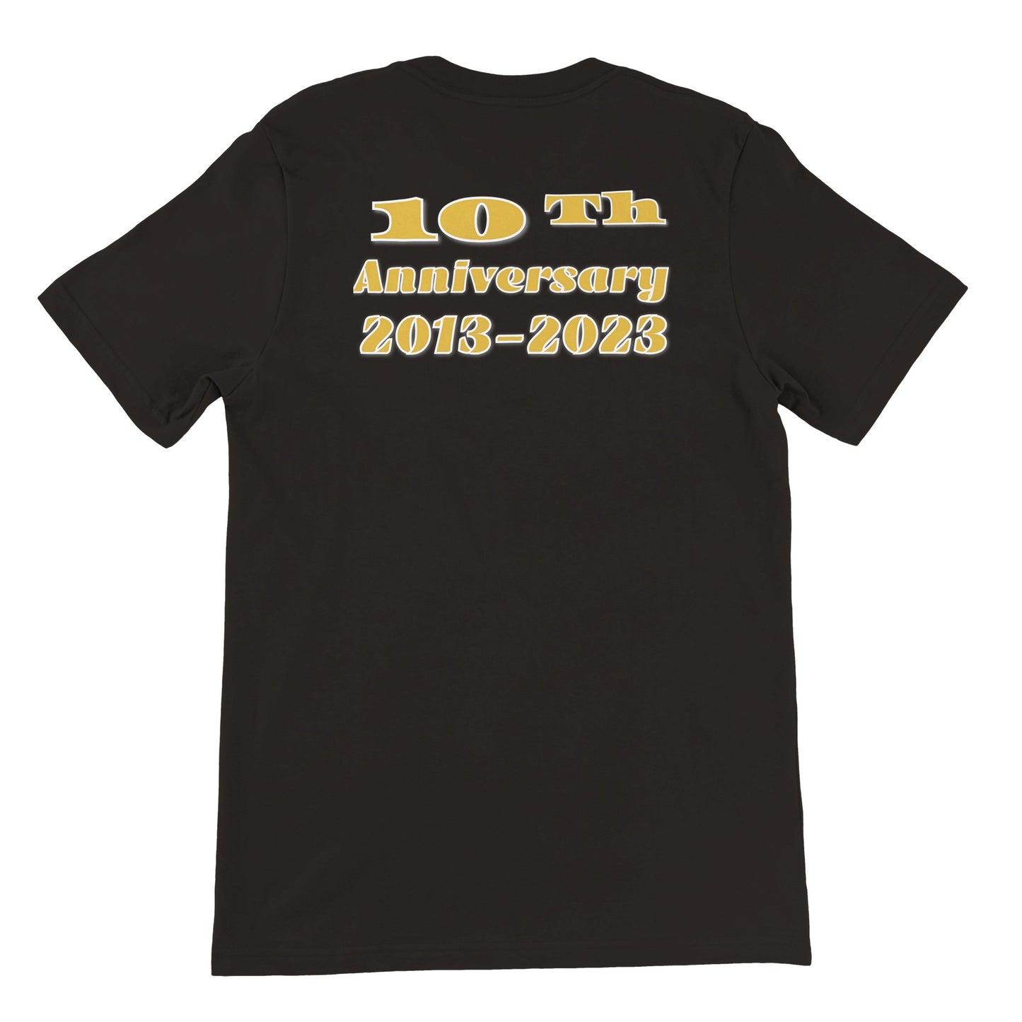 10 Th Anniversary 2013-2023 Premium Unisex Crewneck T-shirt