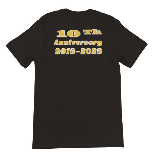 10 Th Anniversary 2013-2023  Premium Unisex Crewneck T-shirt