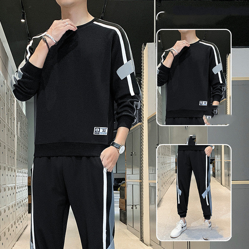 Sweatshirt Suit Korean Youth Trendy Men's Clothing