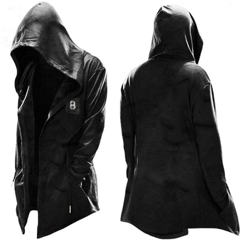 Men's Clothing New Cloak Simple Casual Hooded