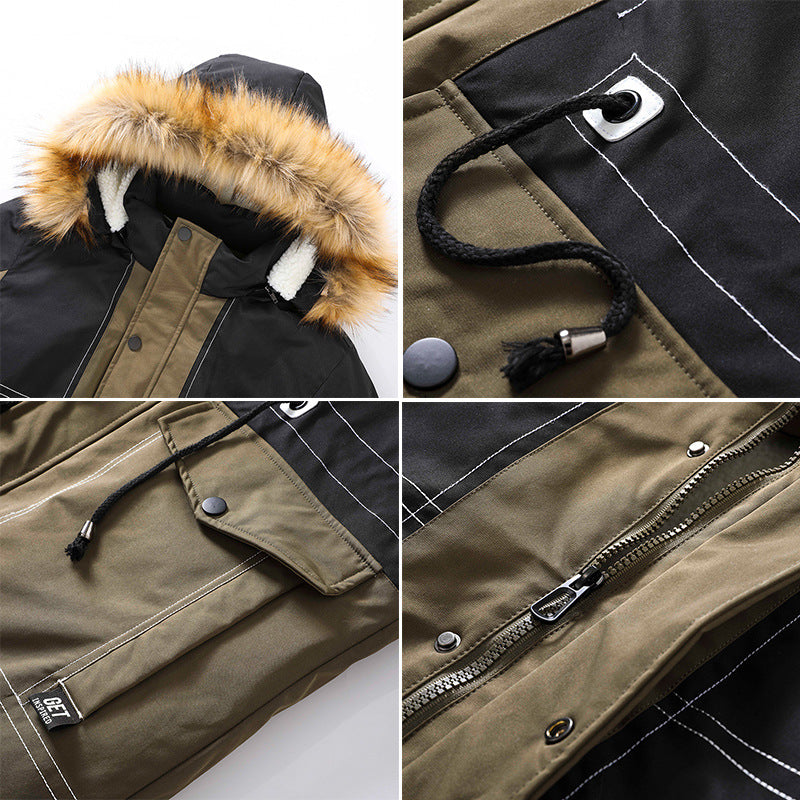 Men's Winter Jacket Cotton Clothing Tide Brand