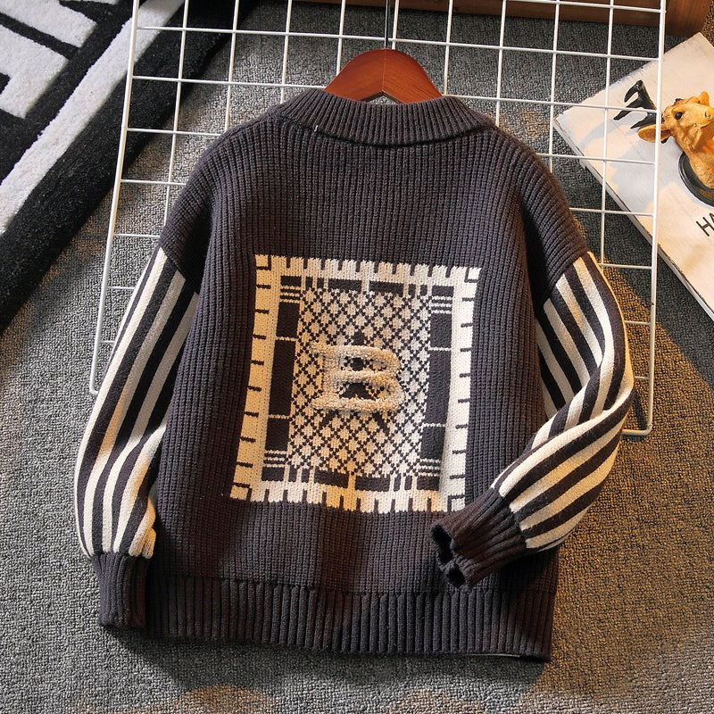 New Children's Clothing Boys Cardigan Sweater