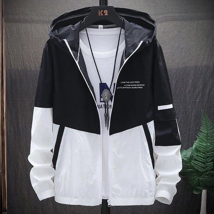 Men's Sun Protection Clothing Coat Breathable Jacket Skin Clothing